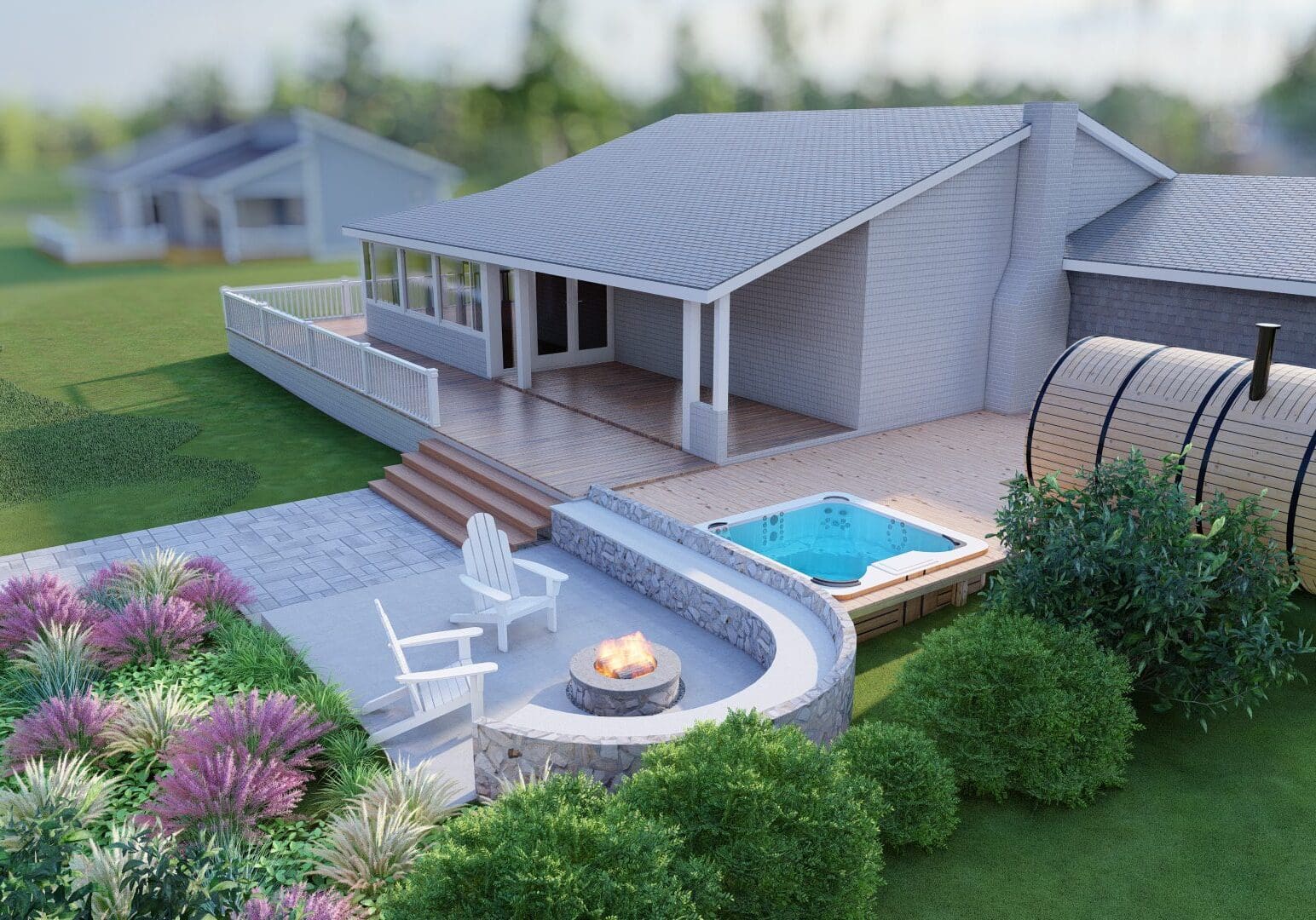 Cond Shell Building Landscape Design Landscape_Services | Landscape Design by SHELLSCAPES