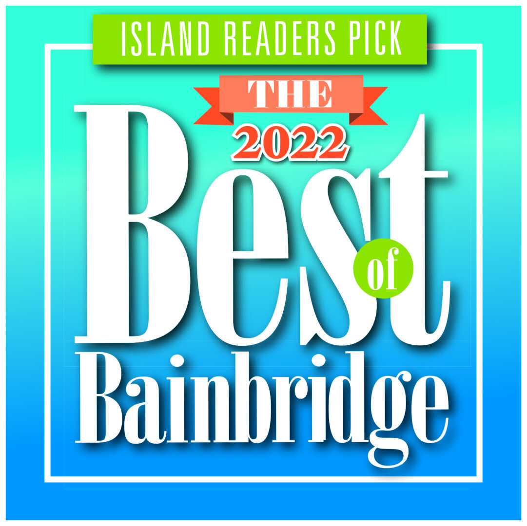 The best of Bainbridge logo and illustration