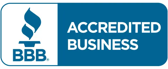 Logo featuring the text 'ACCREDITED BUSINESS'.