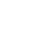 A simple white light bulb icon on a black background.